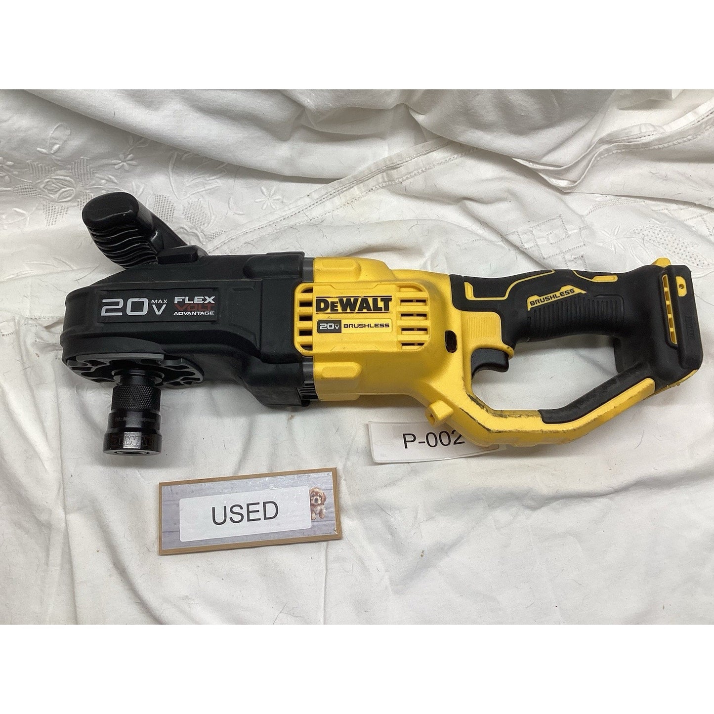DEWALT DCD445B 20 V Drill Set - Yellow P-002