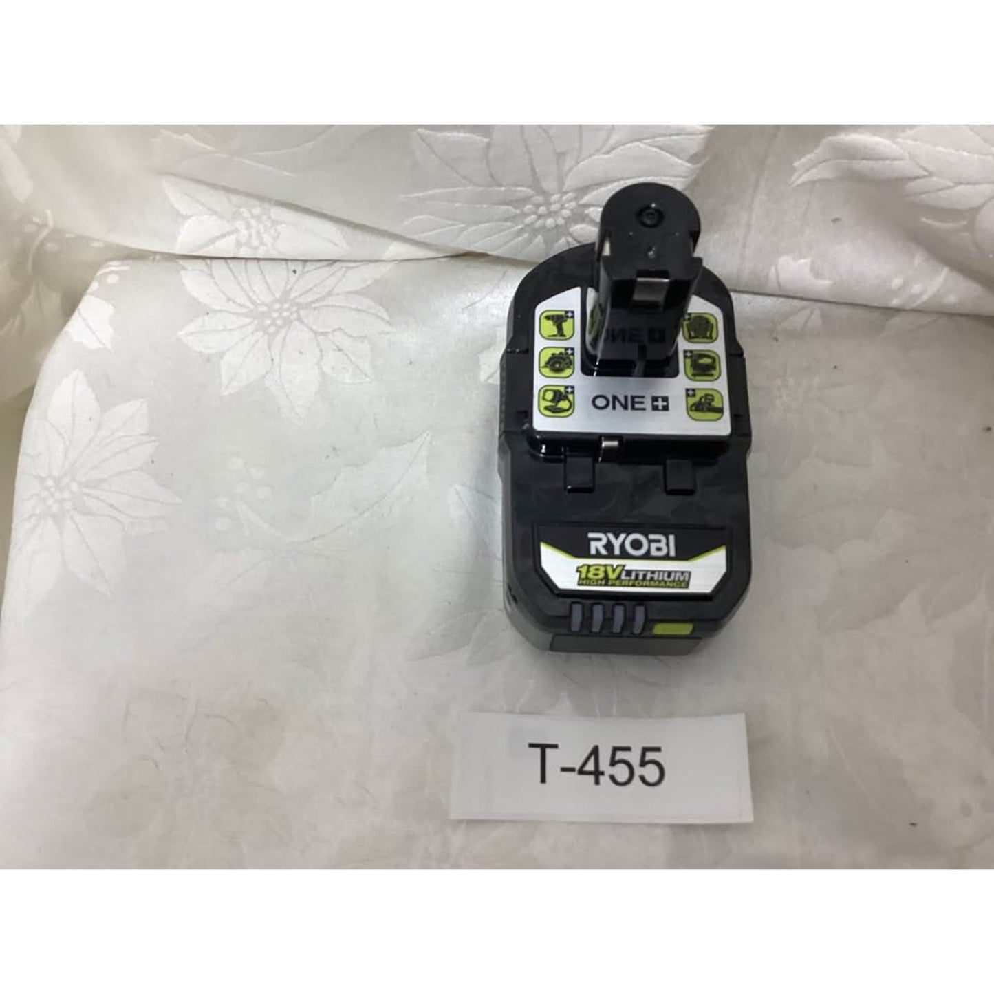 New Ryobi 18V Lithium High Performance 6Ah ONE+ Battery. T-455