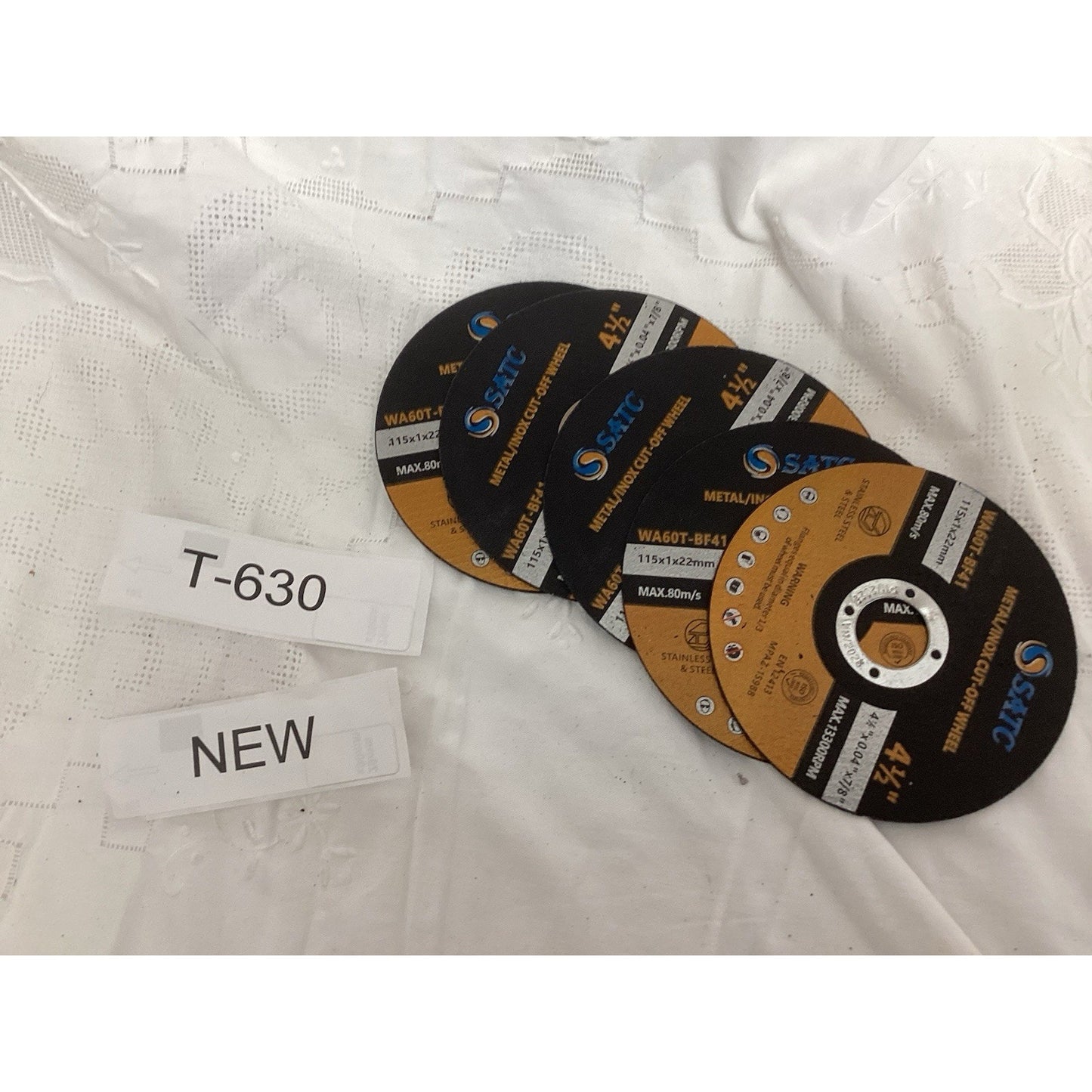 4 1/2 In Cutting Wheel Disc T-630
