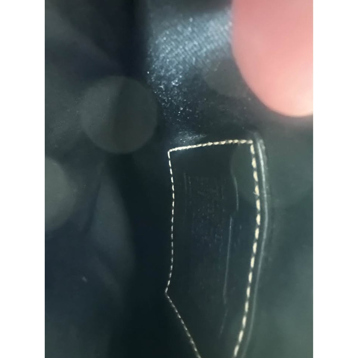 Pre-loved Coach black signature C monogram crossbody B-308