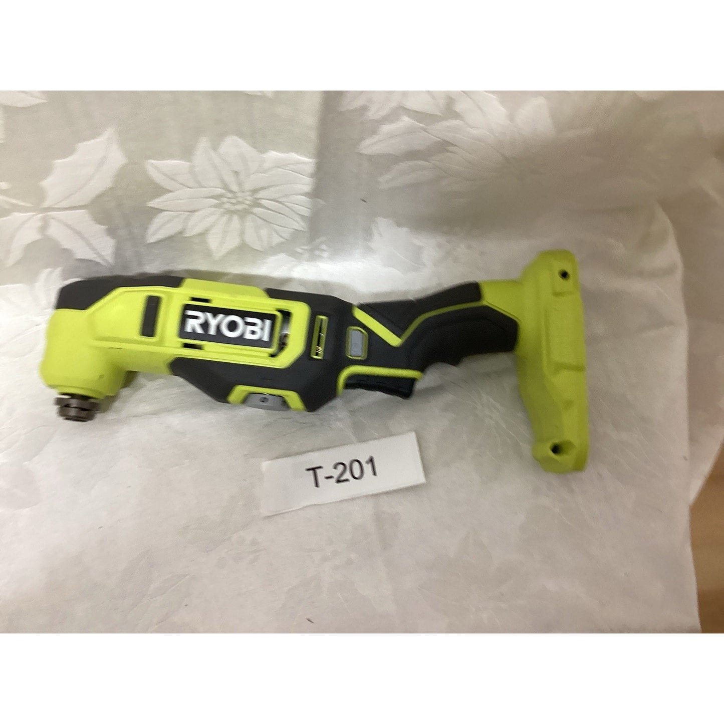 Ryobi PCL430 18V Li-Ion Oscillating Tool, Green/Black, Battery Powered T-201