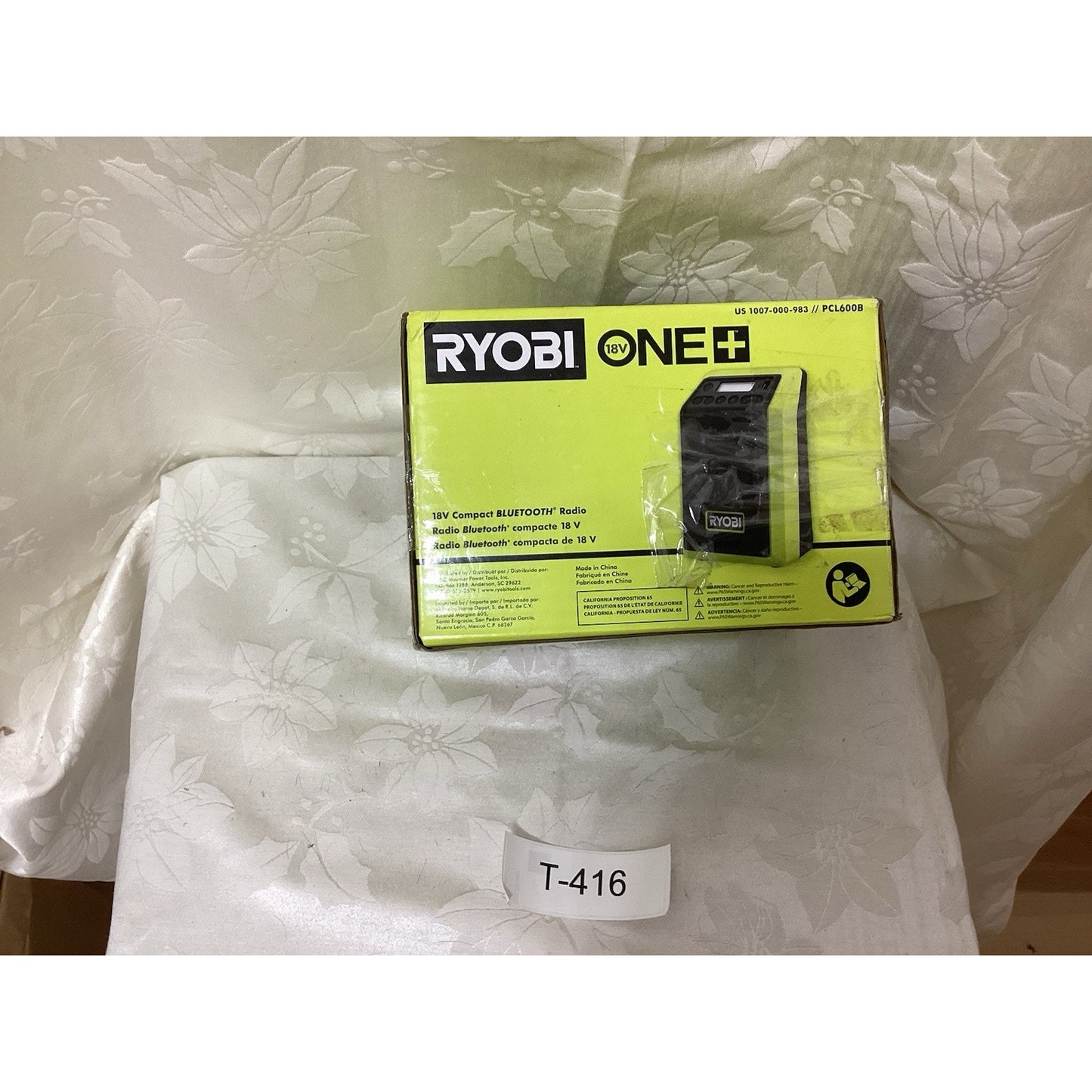 Ryobi Bluetooth And FM Radio T-416