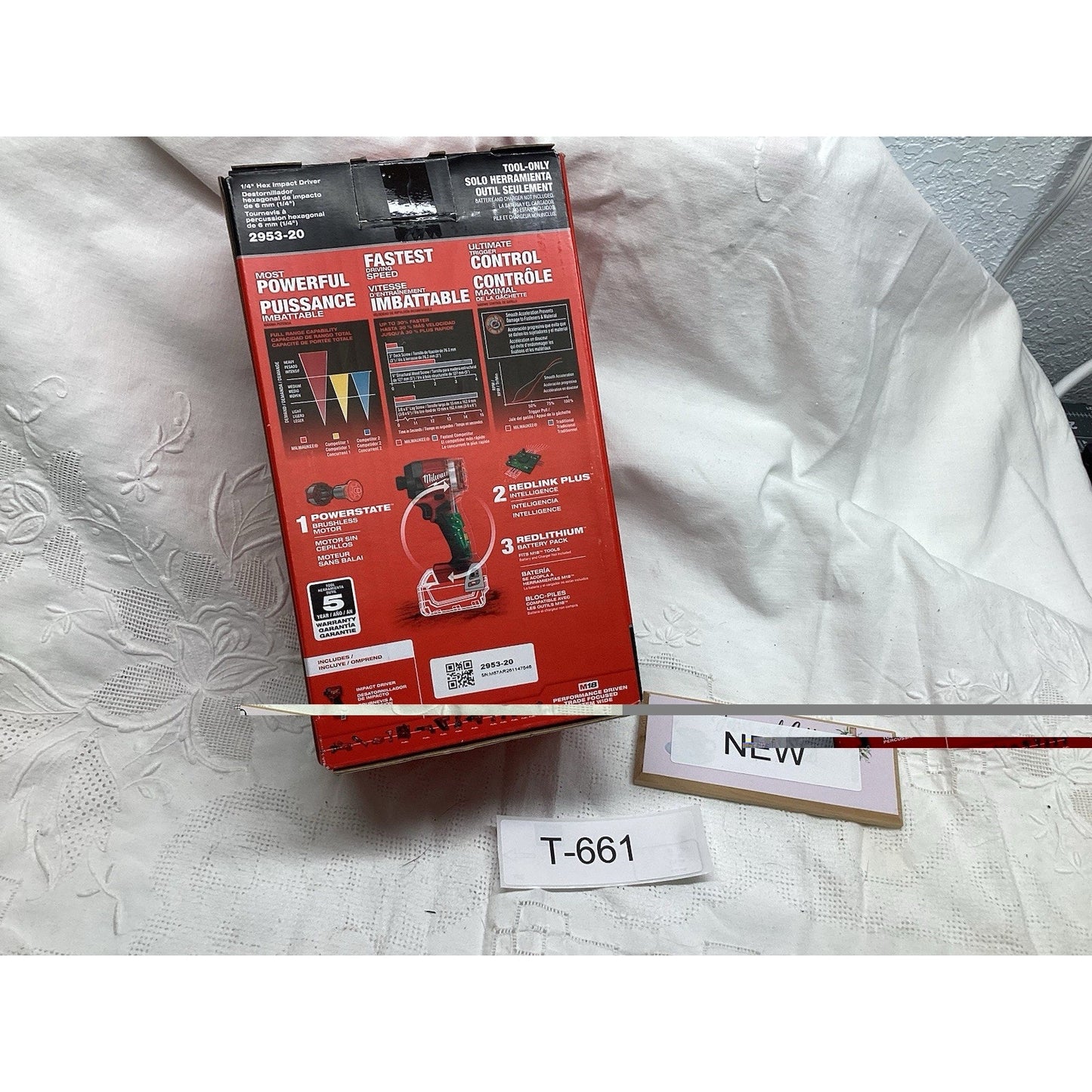 Milwaukee Quarter Inch Hex Impact Driver T-661