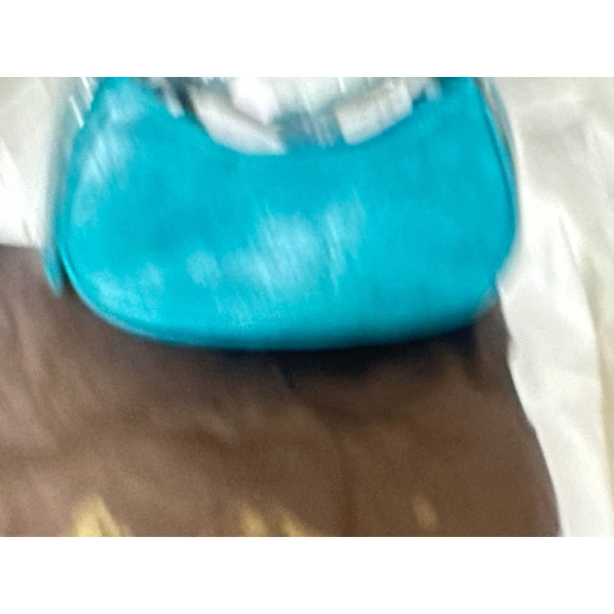 New Turquoise Montana West Tooled Leather / Cowhide Handbag.