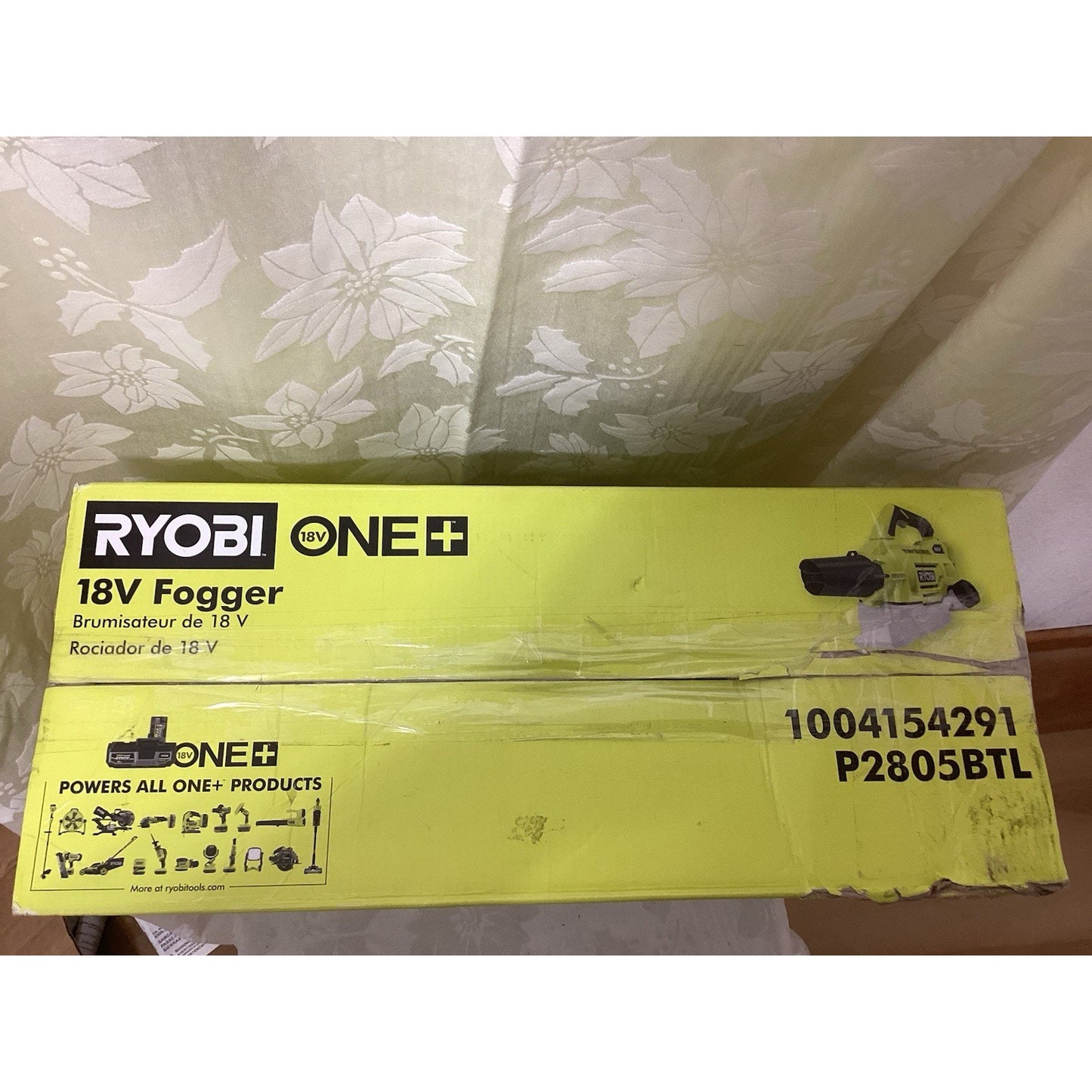 Ryobi P2805A Cordless 18V Lithium-Ion Outdoor Lawn Insect Control Tool T-401