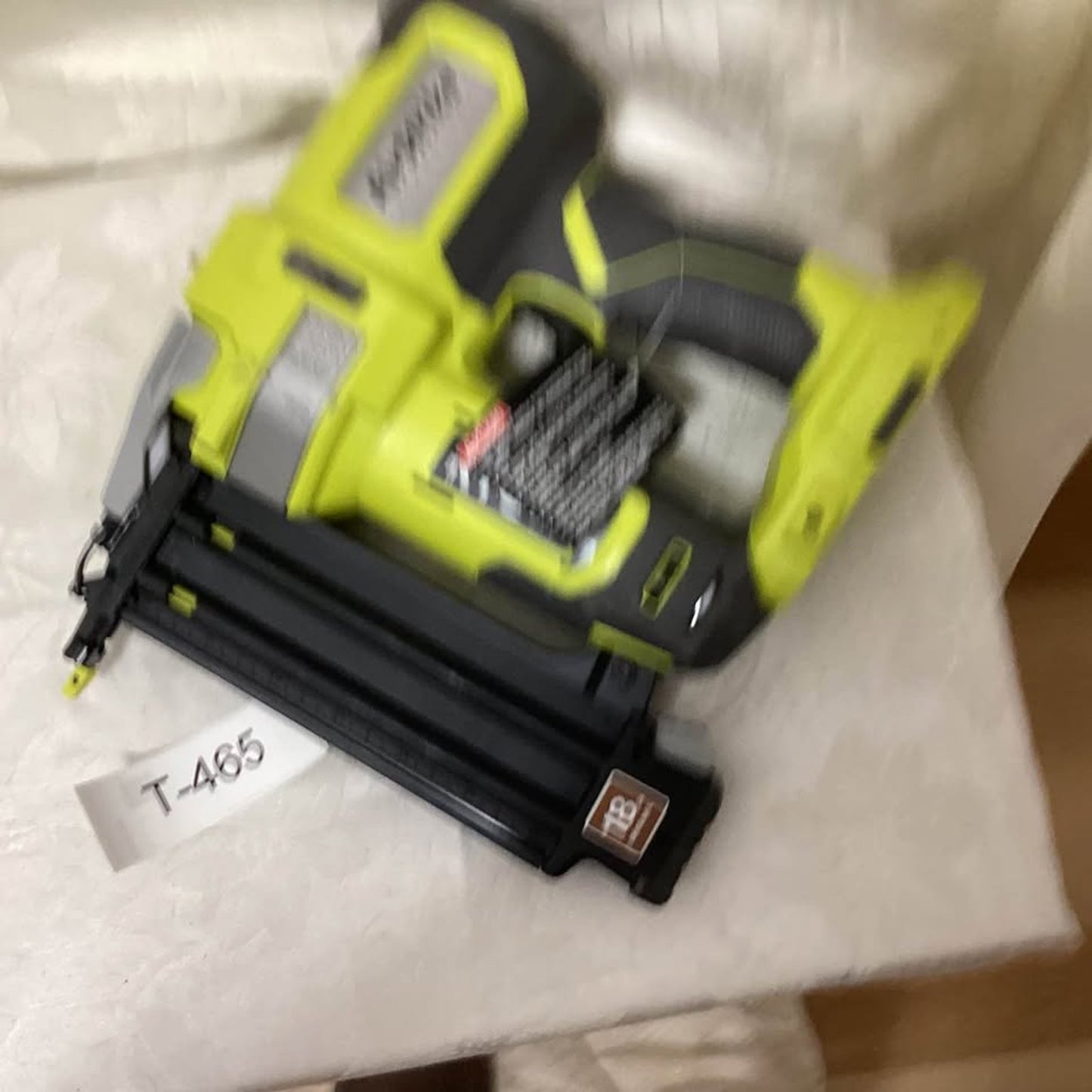 New Ryobi AirStrike 18 Gauge Brad Nailer T-465