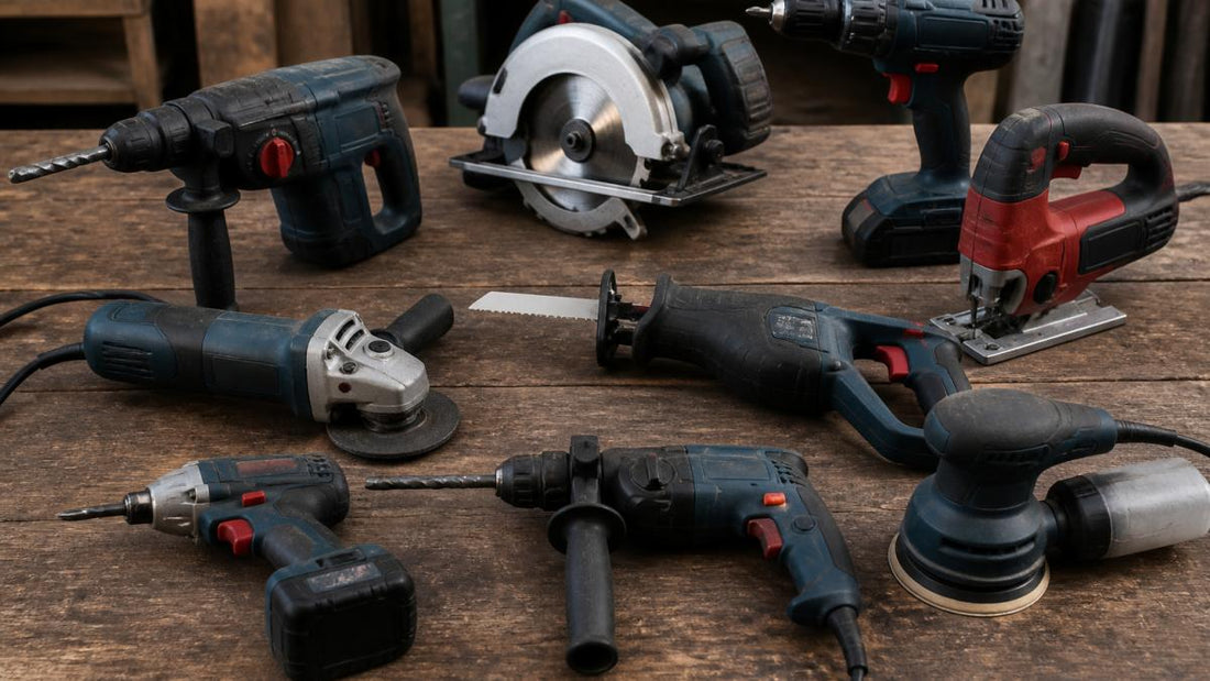 Professional Power Tools List: 10 Tools Pros Rely On