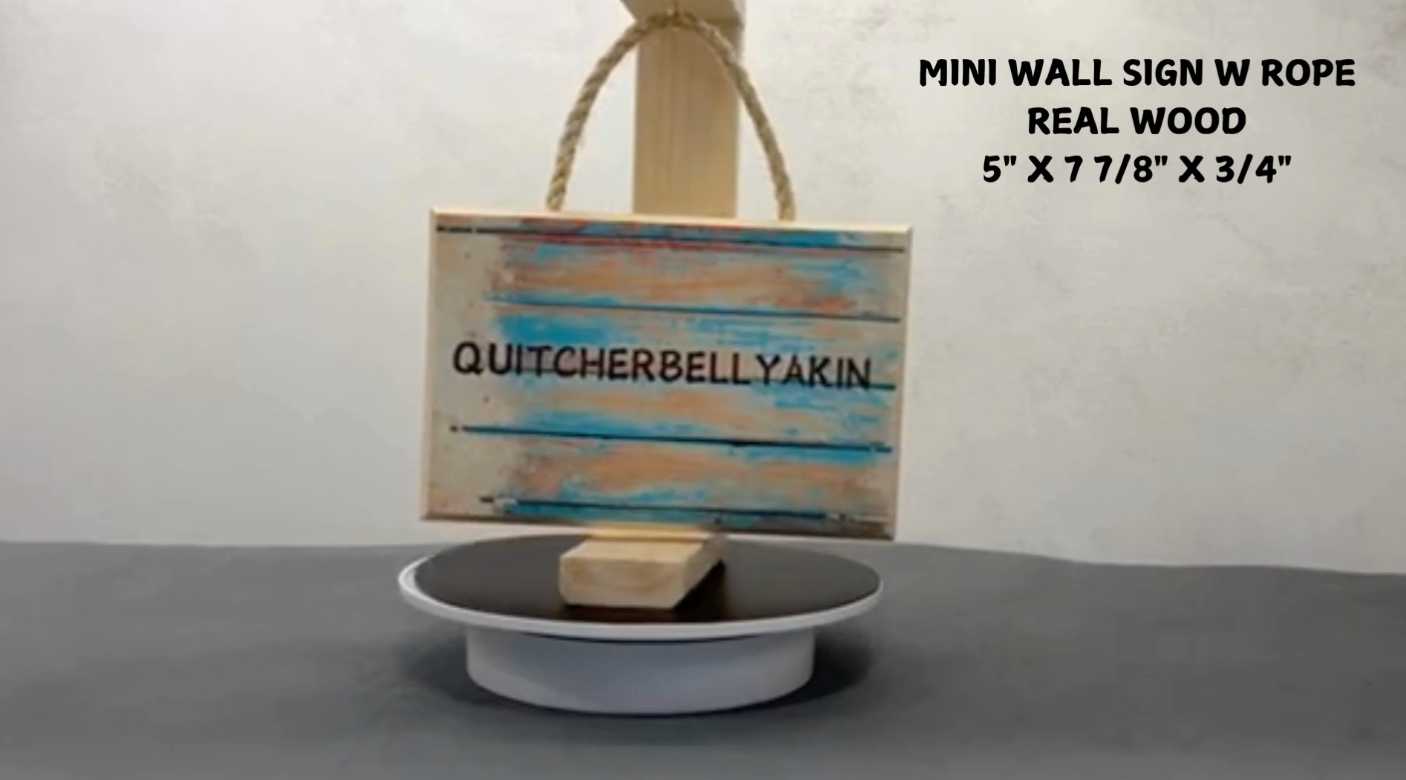 Mini Wall Sign