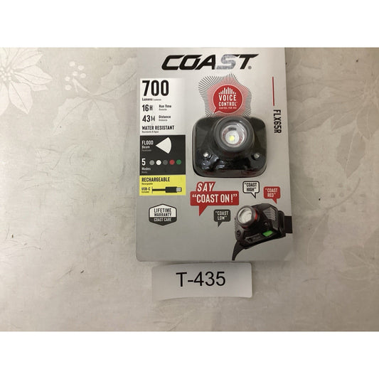 Coast FLX65R 700 Lumen Bilingual Voice Control Rechargeable T-435