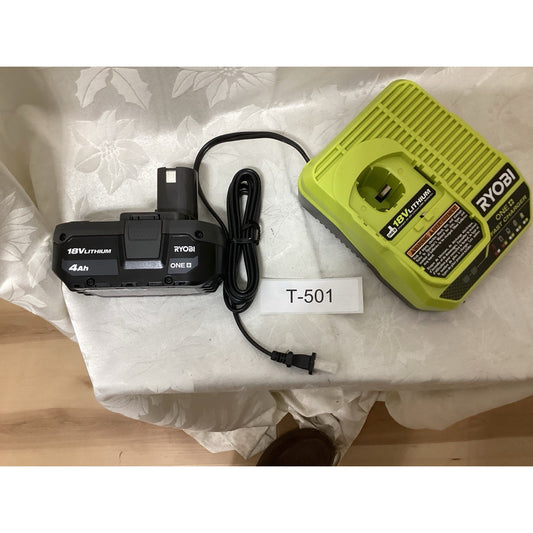 Ryobi ONE+ 18V Battery and Charger Kit - PSK006 T-501