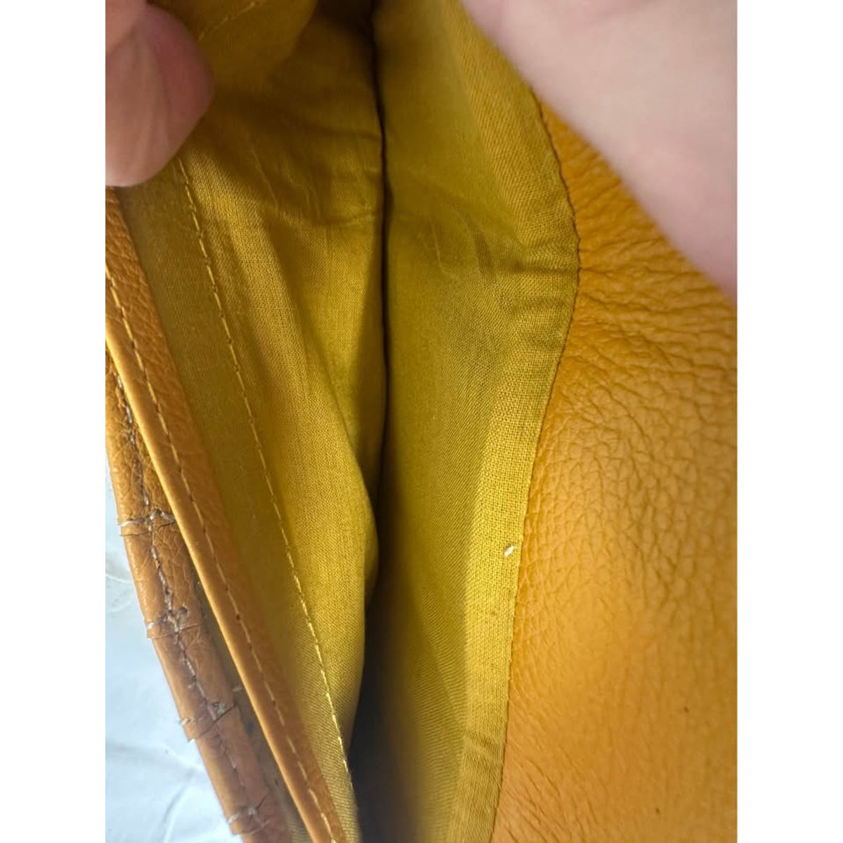 Pre-loved Myra Bag Wallet Must Yellow Black Turq SplaT B-333