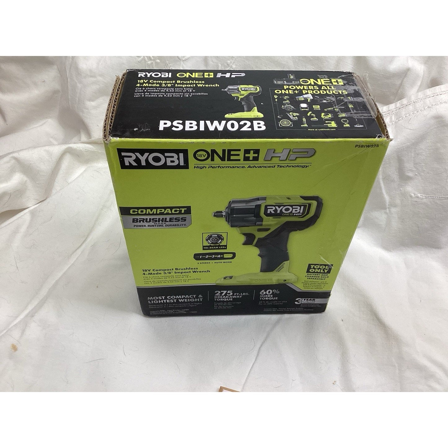 Ryobi One+ HP 18V Cordless Impact Driver Model # PSBID02