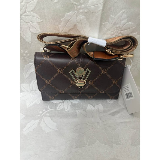 Valentino Orlandi Monogram Crossbody Bag. B189-6050