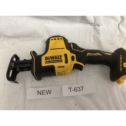 DEWALT ATOMIC 20V MAX Reciprocating Saw DCS369B One-Handed Cordless Tool T-637