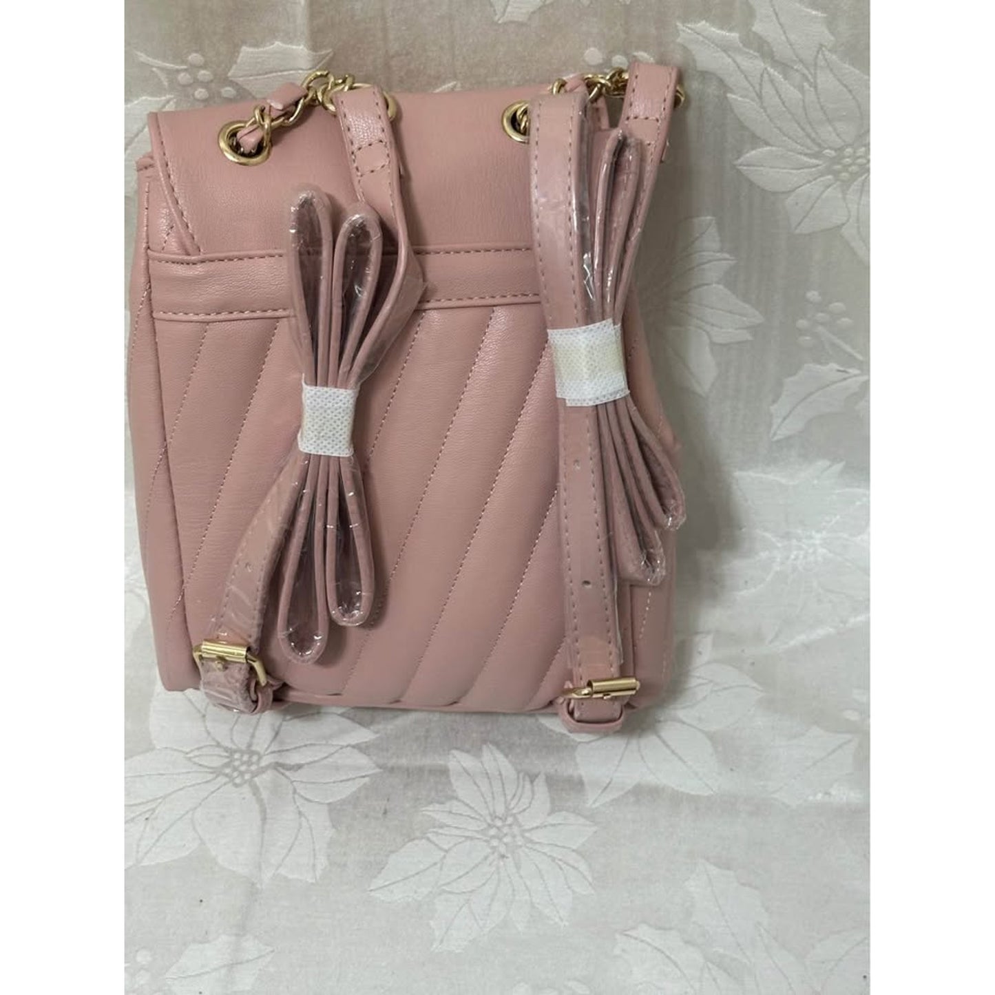 Bebe blush quilted Mini Backpack B106-5040