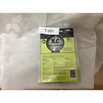 RYOBI USB Lithium Rechargeable LED Magnifier Worklight 200 lm 3X 4V PWL55 T201
