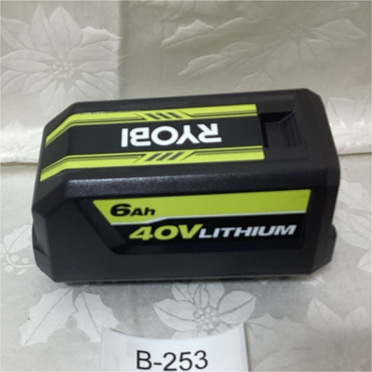 Ryobi 40V 6Ah Lithium-Ion Battery OP40605 Black Power Tool Replacement T348