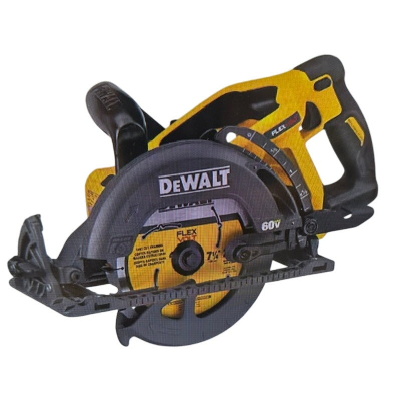 DEWALT LEXVOLT 60V MAX Cordless Brushl 7-1/4 in. Wormdrive Style Circ SaW P-052