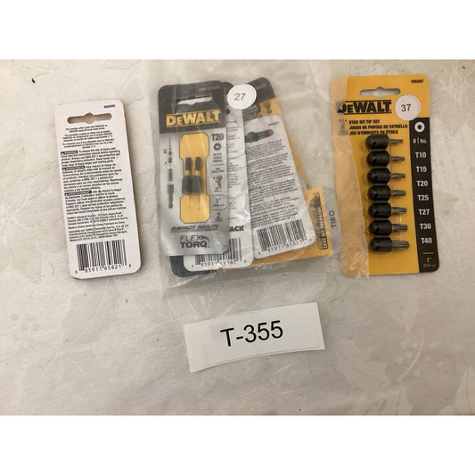 DEWALT Impact Ready Star Bit Set DW2067 T10-T40 Steel 27pcs T350
