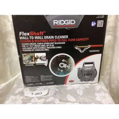 RIDGID FlexShaft K9-12 Drain Cleaner T-263