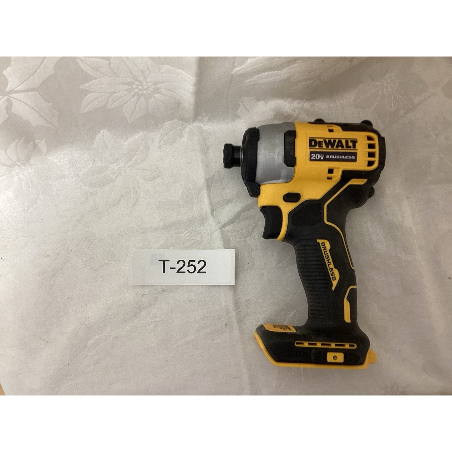 DEWALT DCF890 20V Brushless Impact Driver Yellow/Black Battery Tool T-252