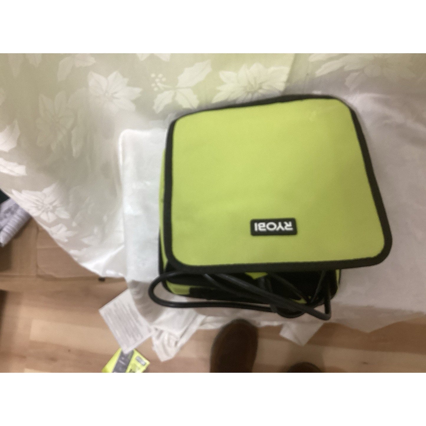 New Ryobi D43K Drill/Driver, Corded Electric, Case, Green/Black T179-2118