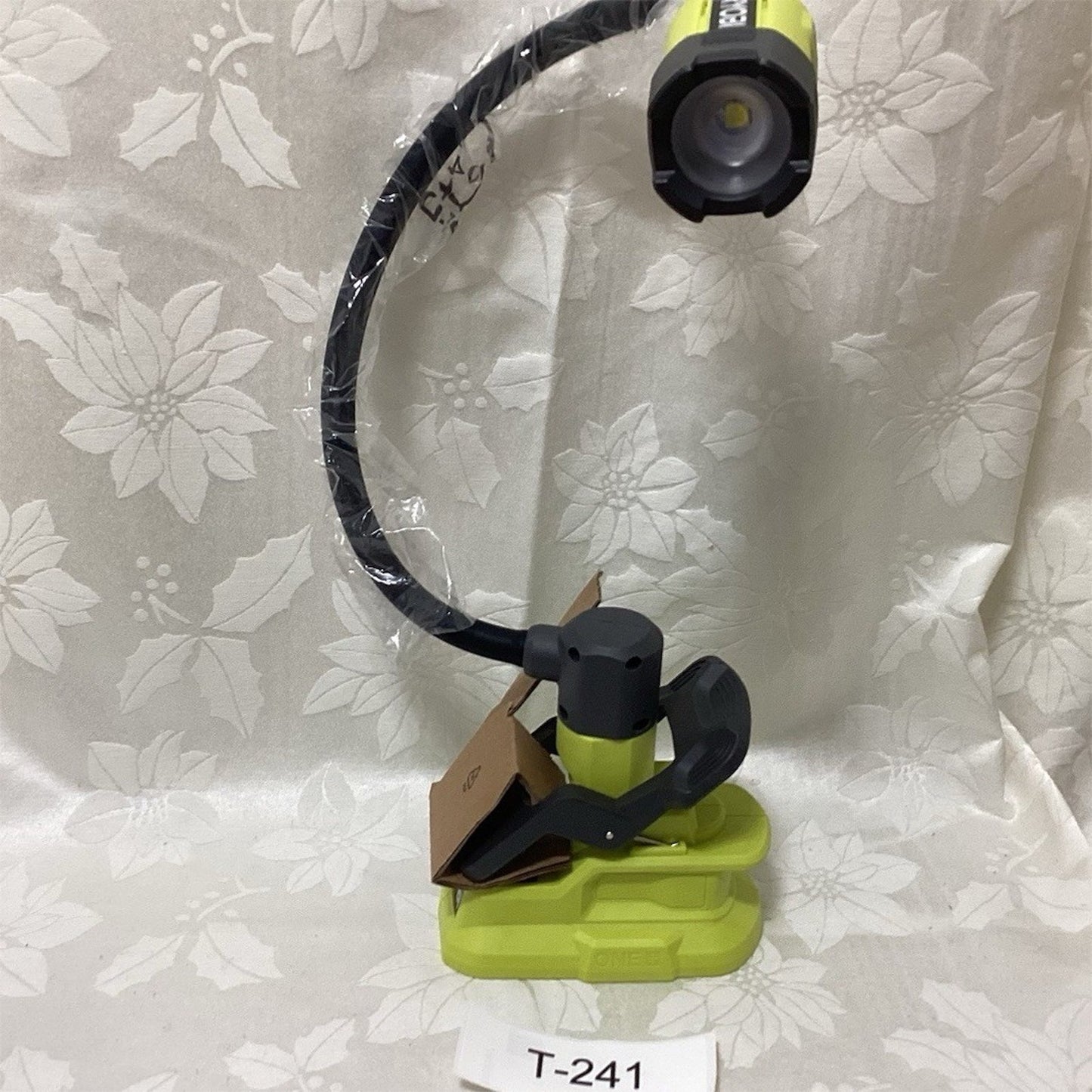 RYOBI 18V Cordless LED Clamp Work Light Flexible Gooseneck Green/Black T-241