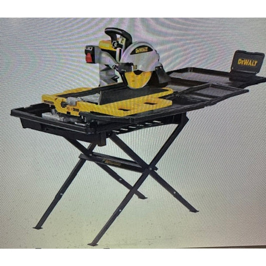 DEWALT D36000S  10 in. High Capacity Wet Tile Saw with Stand  P-104