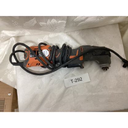 RIDGID JobMax Corded Electric Oscillating Tool, Orange/Black, T-292