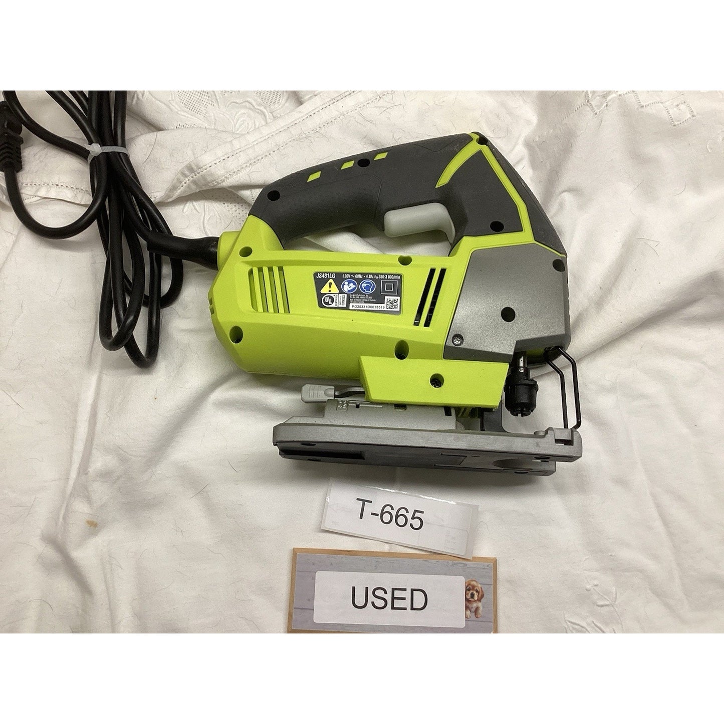 Ryobi JS481LG 4.8 T-665