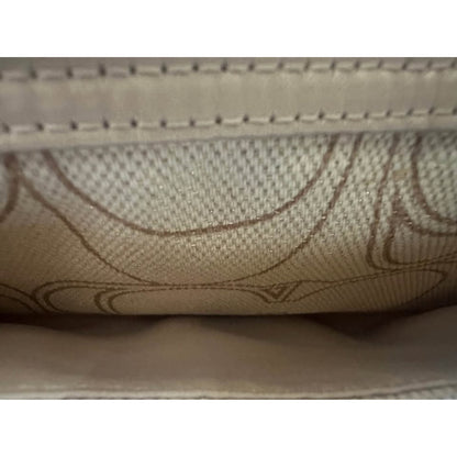 Pre-loved Coach Signature C Metallic Gold Tote Bag. B287