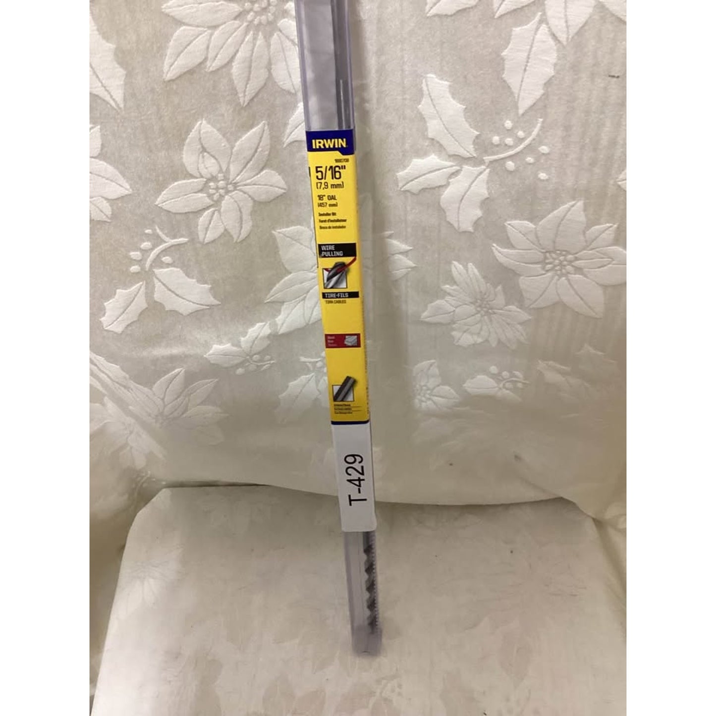 Irwin 5/16 inch 18 inch Wire Pulling Installer Bit T-429