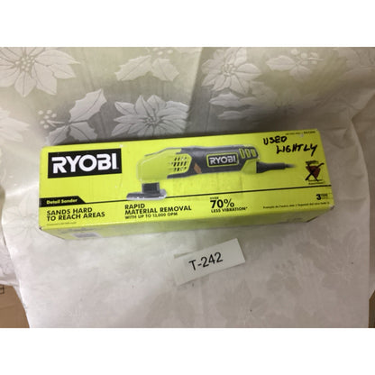 Ryobi DS1300 Detail Sander for Wood, Model DS1300, MPN DS1300 T-242