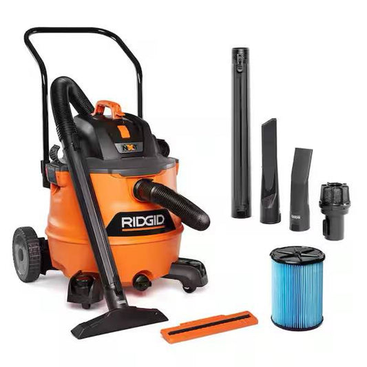 RIDGID NXT Wet/Dry Shop Vac with Attachments