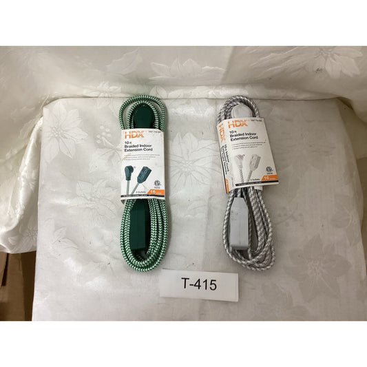 HDX Braided 10ft Extension Cord T-415