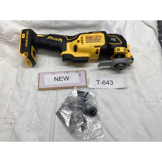 DEWALT DCS356 20V Max XR Brushless Cordless Oscillating Multi-Tool T-643