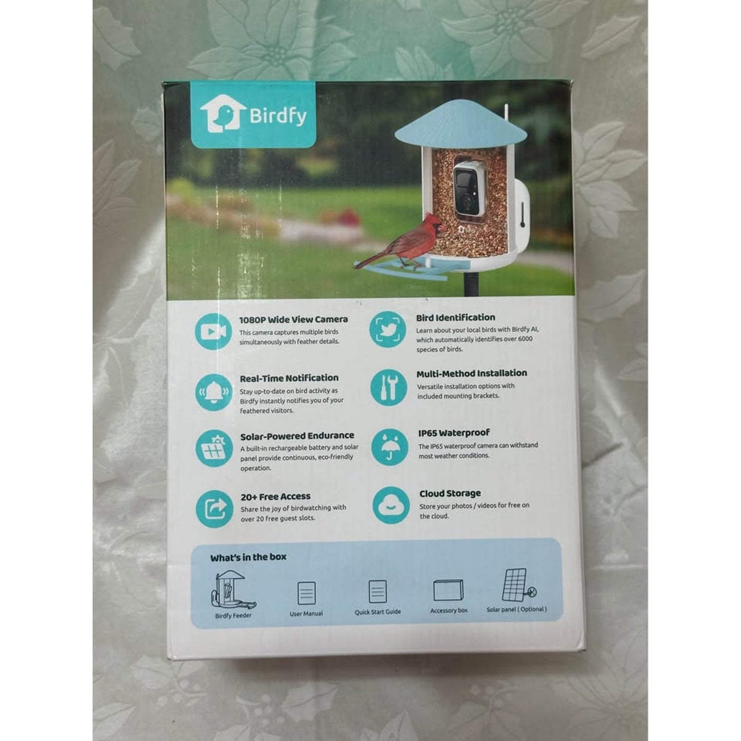 Birdfy Smart Bird Feeder Camera