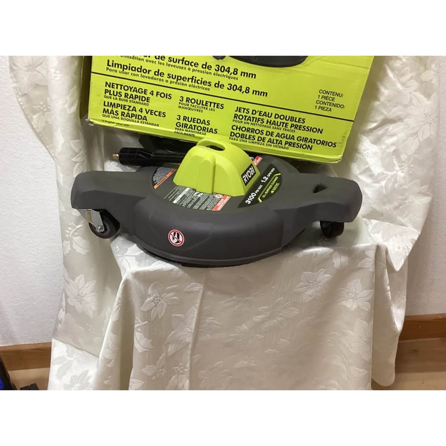 Ryobi 12in Surface Cleaner 3100 PSI Max T-576