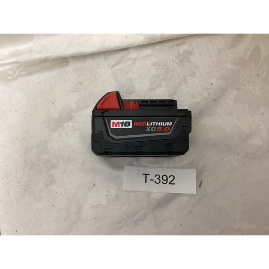 Milwaukee M18 REDLITHIUM XC5.0 Extended Capacity Battery Pack - Black... T-392