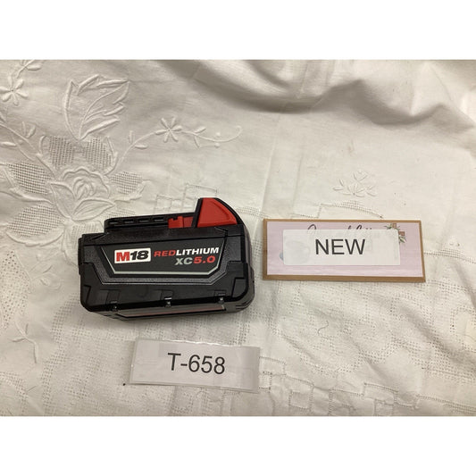 Milwaukee M18 RedLithium XC5.0 Battery Pack - Black (48-11-1852)T-658