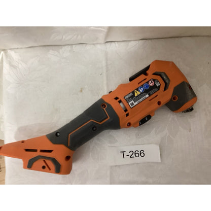 RIDGID R86241 18V Li-Ion Oscillating Tool, Orange/Black, Variable Speed T-266