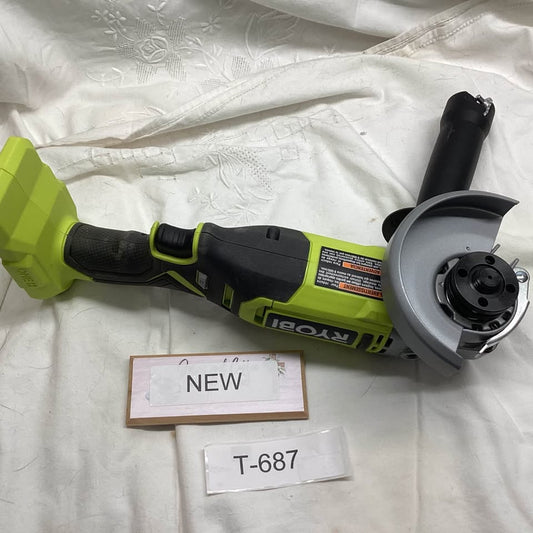Ryobi ONE+ 18V Cordless Angle Grinder T-687 w/ 2AH battery and charger