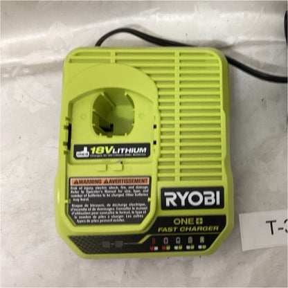 Ryobi ONE+ 18V Lithium Fast Battery Charger Green, 1-Battery Charging T-377