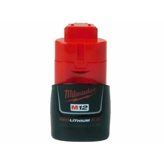 Milwaukee M12 Lithium-Ion Battery - Red (48-11-2420) T-632