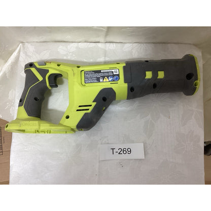 Ryobi PCL515 Reciprocating Saw Battery Powered Green Black Tool T-269