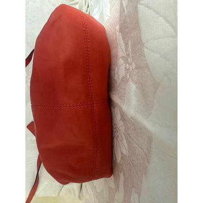 Pre-loved Coach Red Leath Crossbody bag Very good cond B-289
