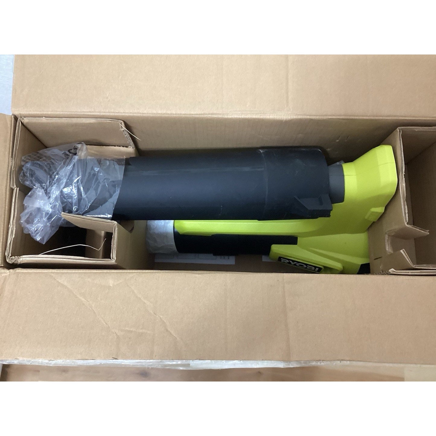 Ryobi ONE+ 18V Handheld Leaf Blower Variable Speed Trigger Green Battery