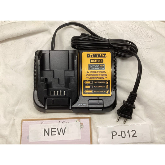 DEWALT DCB112 Battery Charger - Black
