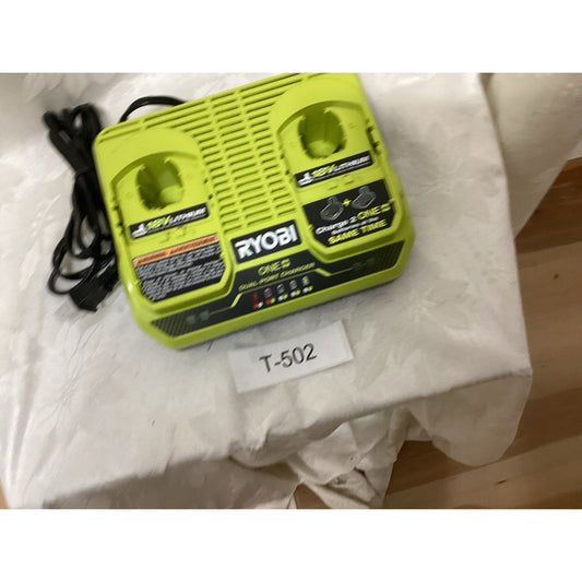 Ryobi P117 One+ 18 Volt Dual Chemistry IntelliPort Battery Charger T-502