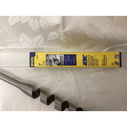 IRWIN 1 in Auger Drill Bit 17 in Woodworking Tool 3043013 Model 1" x 17" T-181